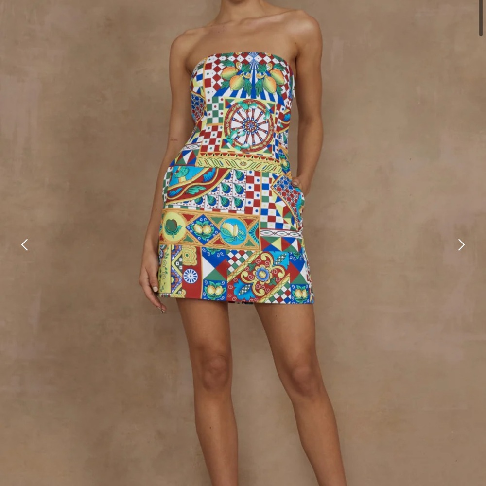 Clementine Mini Dress- Phaedra Print